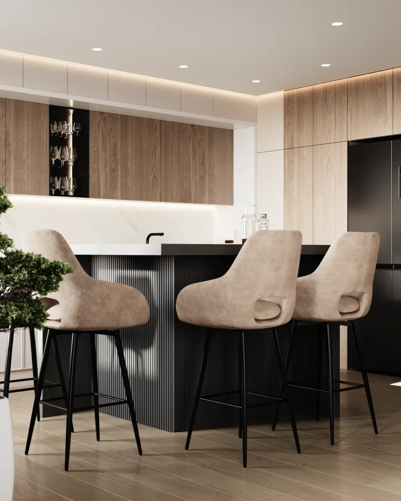 Стулья БОНО барные СРП-879+СРП-679 (2)