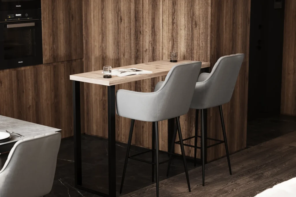 стулья БОСТОН барные СРП-856+СРП-656 (2)+ОПОРА №31 барная